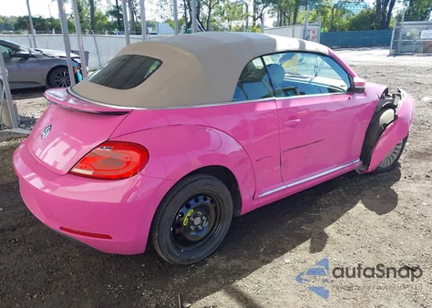 2015 Volkswagen Beetle 1.8T из США, поврежденный, VIN 3VW507AT7FM818898